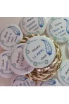 Badges objet personnalisés mariage anniversaire fêtes