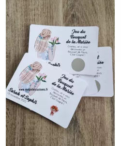 Cartes à gratter totalement personnalisable pour vos annonces