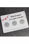 Cartes à gratter totalement personnalisable pour vos annonces