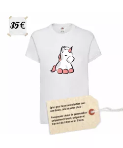 T-shirt enfant à personnaliser